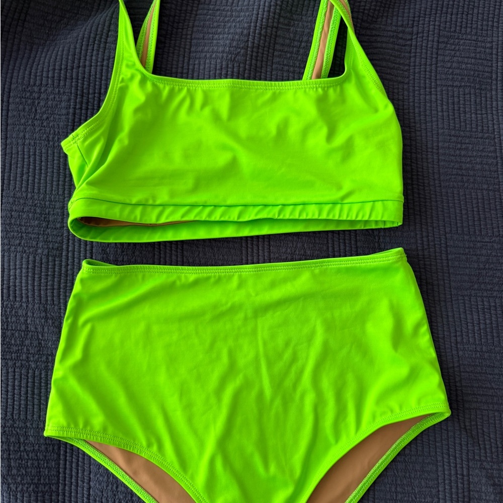Nu Swim Neon Green Bikini